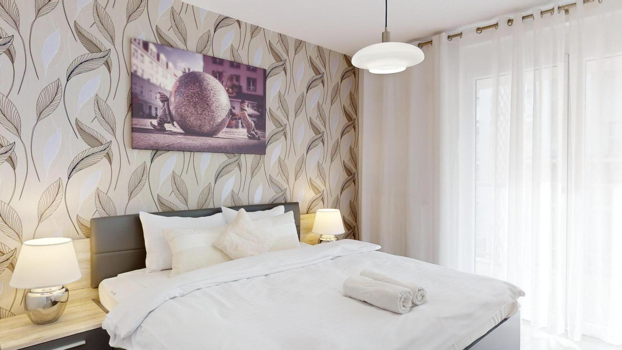 Family House By The River Odra -Panoramic Terrace - 3Room Apartment With 2 Separate Bedrooms And 2 Balconies By Wroapart-Pl- Perfect For Family & Business Stays Breslavia Exterior foto
