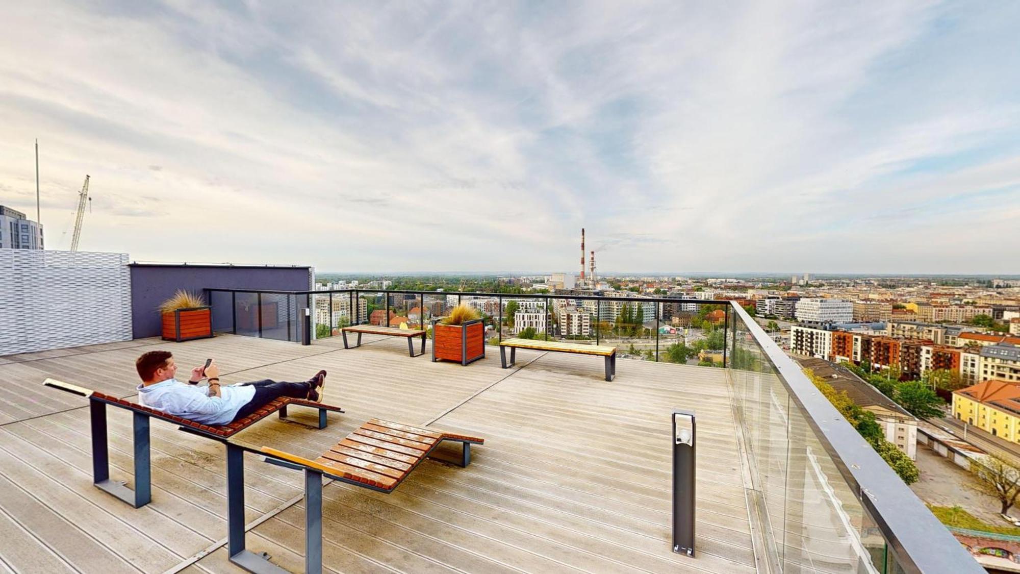 Family House By The River Odra -Panoramic Terrace - 3Room Apartment With 2 Separate Bedrooms And 2 Balconies By Wroapart-Pl- Perfect For Family & Business Stays Breslavia Exterior foto